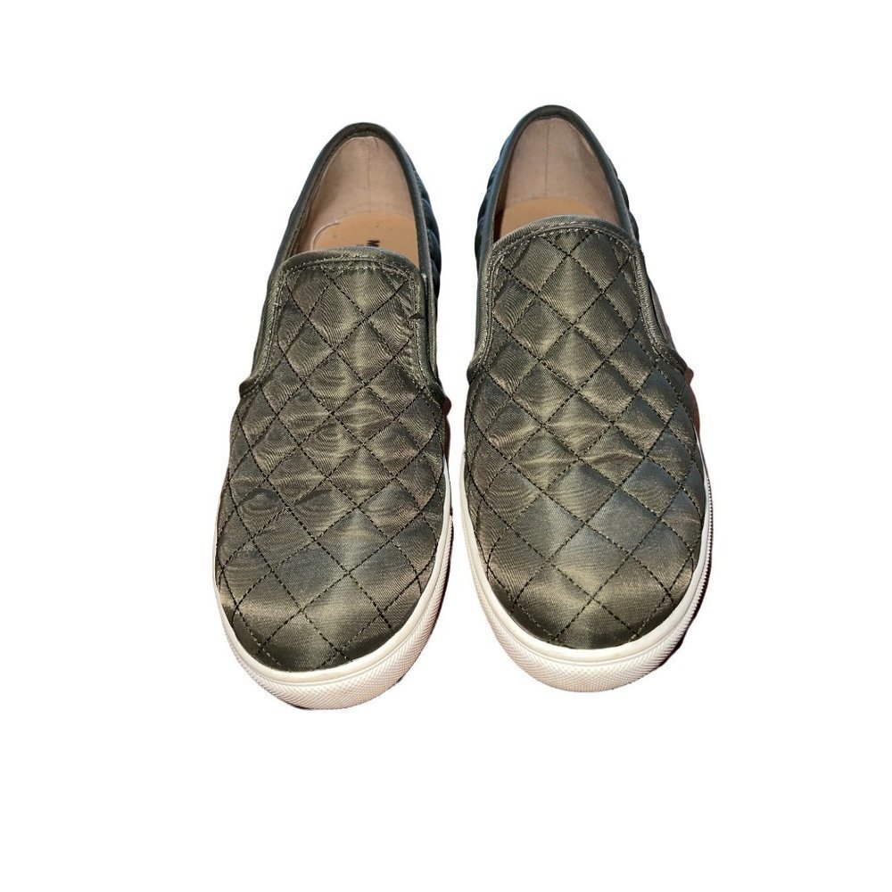 Mission Olive Green Slip-Ins — 7.5